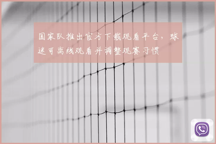 国家队推出官方下载观看平台，球迷可离线观看并调整观赛习惯