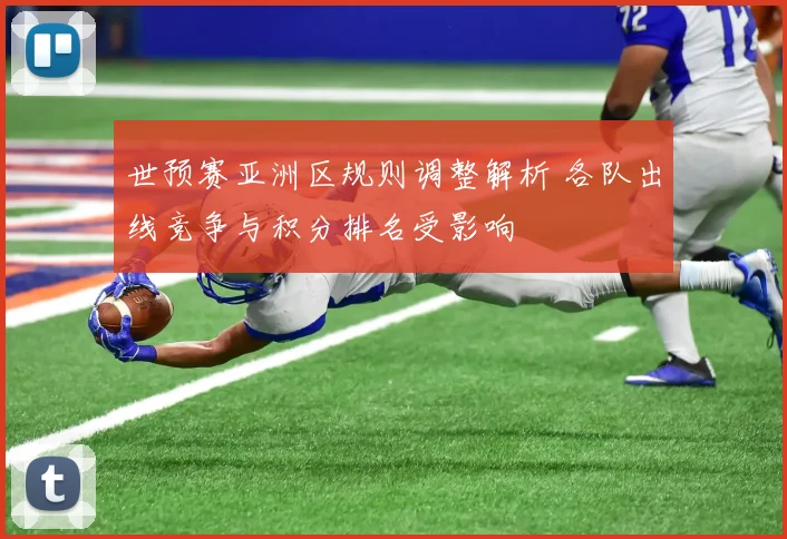 世预赛亚洲区规则调整解析 各队出线竞争与积分排名受影响