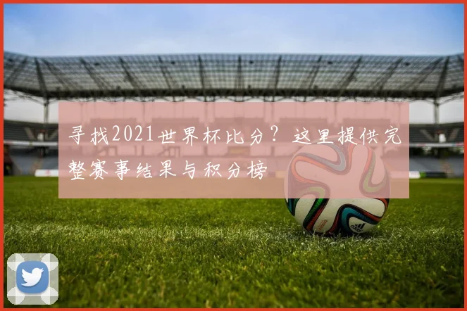 寻找2021世界杯比分？这里提供完整赛事结果与积分榜